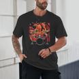 Animal Octopus Musician Drum Kit Octopus Drummer Unisex T-Shirt Animal Octopus Musician Drum Kit Octopus Drummer Unisex T-Shirt