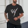 Astronaut Muay Thai Fighter Space Martial Arts Men Women Kid Unisex T-Shirt