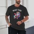 Cute Muay Thai Unicorn Unisex T-Shirt