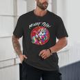 Cute Thai Boxing And Muay Thai Unicorn Unisex T-Shirt