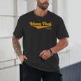 Distressed Muay Thai Kickboxing MMA BJJ Thailand T-Shirt Unisex T-Shirt