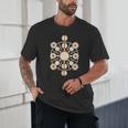 Drummer Drum Kit Mandala Percussionist Music Lover Unisex T-Shirt Drummer Drum Kit Mandala Percussionist Music Lover Unisex T-Shirt