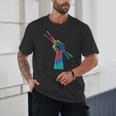 Drummer Drum Kit Tie Dye Hippie Drummer Unisex T-Shirt Drummer Drum Kit Tie Dye Hippie Drummer Unisex T-Shirt