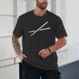 Drumsticks Drum Kit Unisex T-Shirt Drumsticks Drum Kit Unisex T-Shirt