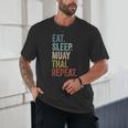 Eat Sleep Muay Thai Repeat Thai Boxing Unisex T-Shirt