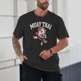 Muay Thai Art For Girls Kids Women Mixed Martial Arts Unisex T-Shirt Muay Thai Art For Girls Kids Women Mixed Martial Arts Unisex T-Shirt