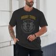 Muay Thai Art Twin Tigers Muay Thai Fighter MMA Martial Arts Unisex T-Shirt
