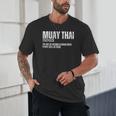 Muay Thai Definition Muay Thai Unisex T-Shirt Muay Thai Definition Muay Thai Unisex T-Shirt