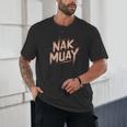 Muay Thai Fighter Nak Identity Training Practitioner Proud Unisex T-Shirt Muay Thai Fighter Nak Identity Training Practitioner Proud Unisex T-Shirt