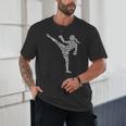 Muay Thai Martial Arts Typography Kickboxer Girls Kickboxing Unisex T-Shirt Muay Thai Martial Arts Typography Kickboxer Girls Kickboxing Unisex T-Shirt