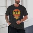 Muay Thai Shirt Retro Sunset 70s Vintage Muay Thai Unisex T-Shirt Muay Thai Shirt Retro Sunset 70s Vintage Muay Thai Unisex T-Shirt