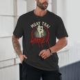 Muay Thai Warrior Fighter Boxing Martial Arts Hobby Unisex T-Shirt