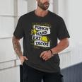 Punch Hard Eat Tacos Professional Boxer Muay Thai Boxing Unisex T-Shirt Punch Hard Eat Tacos Professional Boxer Muay Thai Boxing Unisex T-Shirt