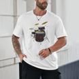 Drummer Drum Kit Premium Tri-Blend Unisex T-Shirt