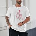 Fighter Gloves Muay Thai Raglan Baseball Tee Unisex T-Shirt