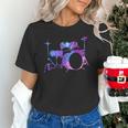 Cool Drum Kit Percussion Vintage Retro Drummer Costume Unisex T-Shirt Cool Drum Kit Percussion Vintage Retro Drummer Costume Unisex T-Shirt