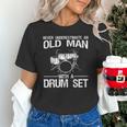 Cool Drummer Art Men Dad Drum Set Player Drum Kit Musician Unisex T-Shirt Cool Drummer Art Men Dad Drum Set Player Drum Kit Musician Unisex T-Shirt