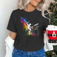 Drummer Silhouette Drum Kit Splatter Art Unisex T-Shirt Drummer Silhouette Drum Kit Splatter Art Unisex T-Shirt