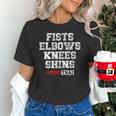 Fist Elbows Knees Shins Martial Arts Muay Thai Unisex T-Shirt Fist Elbows Knees Shins Martial Arts Muay Thai Unisex T-Shirt