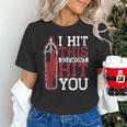 I Hit This So I Won't Hit You Kickboxer Fan Muay Thai Boxing Unisex T-Shirt