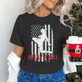 Muay Thai American Flag Fighter Patriotic Unisex T-Shirt