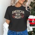 Muay Thai American Nak Fighter Identity Boxing Proud Sport Unisex T-Shirt