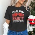Muay Thai Beauty In Brutality Muay Thai Unisex T-Shirt Muay Thai Beauty In Brutality Muay Thai Unisex T-Shirt