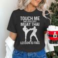 Muay Thai Boxing Kickboxing Your First Lesson Is Free Unisex T-Shirt Muay Thai Boxing Kickboxing Your First Lesson Is Free Unisex T-Shirt