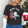 Muay Thai Cat Meow Thai Punch Bag Martial Arts Unisex T-Shirt Muay Thai Cat Meow Thai Punch Bag Martial Arts Unisex T-Shirt