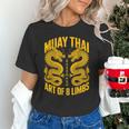 Muay Thai Dragons Thai Boxing Fighter Unisex T-Shirt