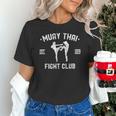 Muay Thai Fight Club Kickboxing Fighters W T-Shirt Unisex T-Shirt