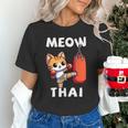 Muay Thai Meow Thai Thai Boxing For Boys Muay Thai Cat Unisex T-Shirt Muay Thai Meow Thai Thai Boxing For Boys Muay Thai Cat Unisex T-Shirt
