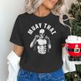 Muay Thai Skeleton Fighter MMA Club Coach Martial Arts Fight Unisex T-Shirt Muay Thai Skeleton Fighter MMA Club Coach Martial Arts Fight Unisex T-Shirt