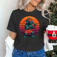 Retro Dog With Gloves Muay Thai Fighter Unisex T-Shirt