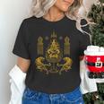 Sawadee Thai Traditional Sak Yant Thai Twin Tigers Muay Thai Unisex T-Shirt