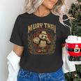 Vintage Muay Thai Gym Thai Boxing Training Fighter Panda Unisex T-Shirt