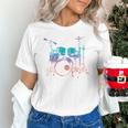 Drum Kit Drummer Graphic Unisex T-Shirt Drum Kit Drummer Graphic Unisex T-Shirt