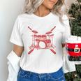 Drum Kit Percussion For Drummer Percussionist Musician Sweatshirt Unisex T-Shirt Drum Kit Percussion For Drummer Percussionist Musician Sweatshirt Unisex T-Shirt