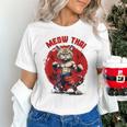 Meow Thai Funny Muay Thai And Cats Lover Unisex T-Shirt Meow Thai Funny Muay Thai And Cats Lover Unisex T-Shirt