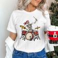 Skeleton Drummer Skull Drum Kit Halloween Raglan Baseball Tee Unisex T-Shirt Skeleton Drummer Skull Drum Kit Halloween Raglan Baseball Tee Unisex T-Shirt