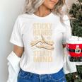 Sticky Hands Steady Mind Muay Thai Boxing Unisex T-Shirt