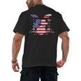 American Flag Drum Kit Patriotic US Drum Art Men's Back Print T-Shirt, trending gift American Flag Drum Kit Patriotic US Drum Art Men's Back Print T-Shirt, trending gift