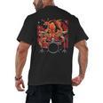 Animal Octopus Musician Drum Kit Octopus Drummer Men's Back Print T-Shirt, trending gift Animal Octopus Musician Drum Kit Octopus Drummer Men's Back Print T-Shirt, trending gift