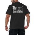 Drummer Humor The Drumfather Drum Kit Men's Back Print T-Shirt, trending gift Drummer Humor The Drumfather Drum Kit Men's Back Print T-Shirt, trending gift