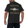Drummer Music Drum Kit Men's Back Print T-Shirt, trending gift Drummer Music Drum Kit Men's Back Print T-Shirt, trending gift