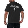 Drumsticks Hand Drum Kit Drummer Men's Back Print T-Shirt, trending gift