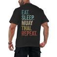 Eat Sleep Muay Thai Repeat Thai Boxing Men's Back Print T-Shirt, trending gift Eat Sleep Muay Thai Repeat Thai Boxing Men's Back Print T-Shirt, trending gift