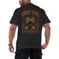 Faded Muay Thai Fighter Nak Muay Thailand Boxing Men's Back Print T-Shirt, trending gift