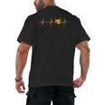Great Drum Kit Heartbeat Drummer Men's Back Print T-Shirt, trending gift Great Drum Kit Heartbeat Drummer Men's Back Print T-Shirt, trending gift