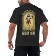 Jesus Knows Muay Thai Boxing Kickboxing MMA Men's Back Print T-Shirt, trending gift